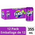 thumbnail image 1 of Fanta Rasin canette de 355mL, emballage de 12, 1 of 6