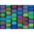 thumbnail image 1 of Ahgly Tapis Rectangulaire Lavable en Machine Vert Menthe, 2 Pieds x 4 Pieds, 1 of 1