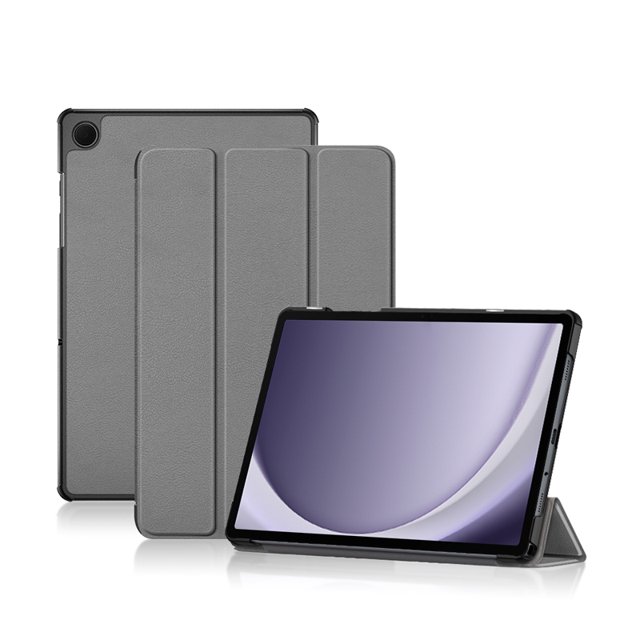 Case For Samsung Galaxy Tab A9 Plus 11" A9+ Magnetic Flip Leather Protective Tablet Shell For Tab A9 8.7 Inch Stand Cover Gray For Tab A9 8.7inch