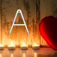 thumbnail image 1 of LED English Alphabet Light, Environmentally Friendly Energy-Saving A Decorative Light, For Weddings Bachelor Parties Bridal Parties Birthday Colorful, 1 of 8
