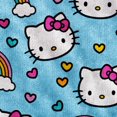 thumbnail image 5 of Hello Kitty 'Rainbows and Hearts' Silk Touch Sherpa Throw Blanket in Gift Box, 100% Polyester, 5 of 5