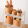 thumbnail image 3 of WHEANG Paper Kitchen Fridge Storage Bag Washable Leather Paper Tear Multi Purpose Use 1PC, 3 of 3
