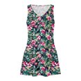 thumbnail image 4 of Staron Robe pour Femme Liquidation à Moins de 10 $ Sans Manches Ligne A Poches Fluide par-Dessus de Maillot de Bain Robe d'Été de Printemps Plage Vacances Col en V Robe Ample TTG, 4 of 7