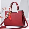 thumbnail image 4 of YOUSNH Sac pour Femme Sac Bandoulière Sac à Main Mode Sac Messager Rouge, 4 of 6