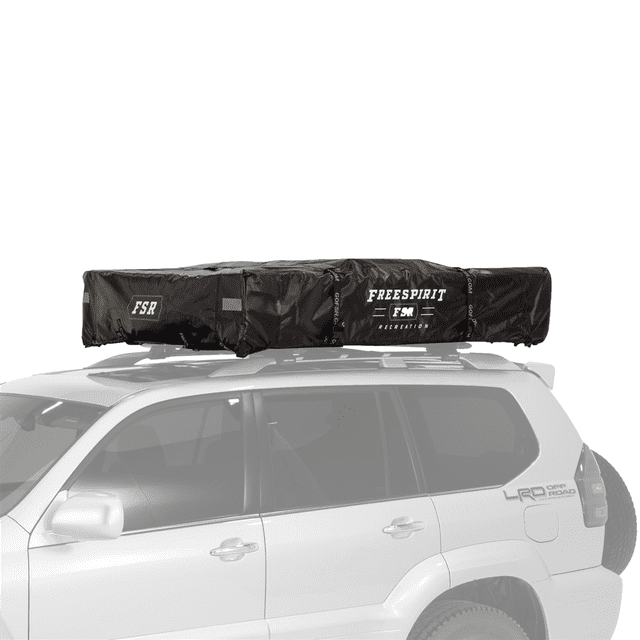 Freespirit Recreation Tent 100-RTHC63P10 High Country Premium Series; Vehicle Rooftop; Sleeps 3 To 4 Persons; 150D Polyester Fabric Body And 210D Polyester Rainfly; Polyethylene Foam Flooring
