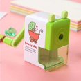 thumbnail image 5 of 1 Pcs Pencil Knife Tools Delicate Cartoon Animal Pattern Hand Pencil Sharpener Student Supplies Children Gift Pink, 5 of 5