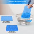 thumbnail image 3 of Mcyye 8PCS Compressed Kitchen Sponges Pack for Household Use, Premium Dish Sponges Kitchen Natural, Non Scratch Cleaning Sponges for Dishes, Excellent Cleaning Tools, Save Space, Blue & White Sponge, 3 of 5