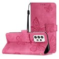 thumbnail image 1 of Compatible with Samsung Galaxy A52 5G/ 4G Embossed Butterfly Case with Wallet and Kickstand Cover, 1 of 5