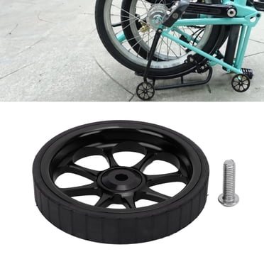 Folding Bike Easy Wheel, Accessories, Aluminum Alloy Easywheel 82mm Widened Bearing Easy Wheel for 3sixty Folding Bike