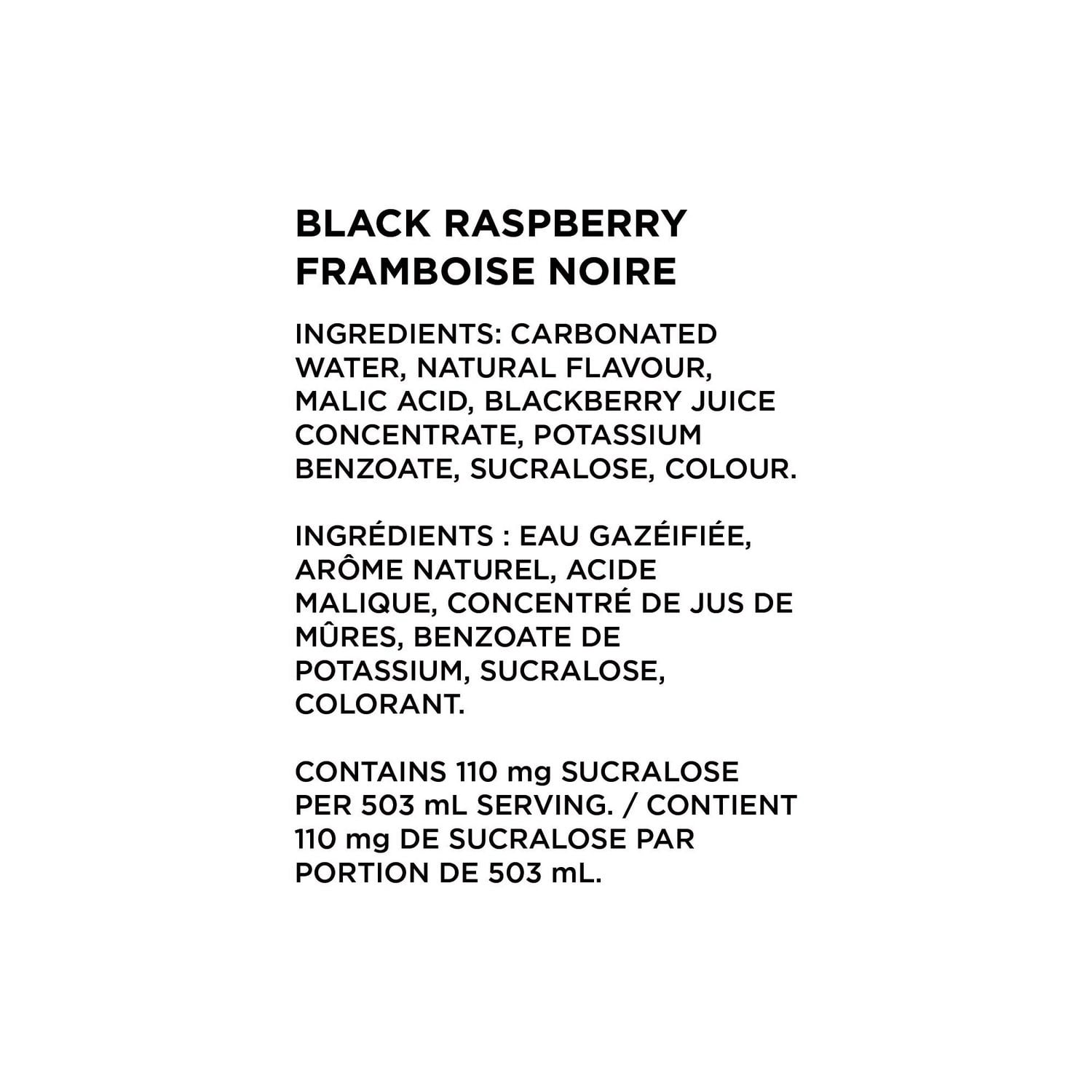 Sparkling Ice Black Raspberry Sparkling Water 503ML