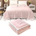 thumbnail image 1 of Lightweight Fuzzy Comfy Textured Flannel Blanket USB Heated Blanket With Cordless Portable Wearable Electric Blanket Machine Washable Heating Blanket Suitable Stay Warm Anywhere Anytime (Grey), 1 of 9