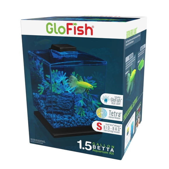 GloFish Betta Aquarium Kit Perfect Starter Tank