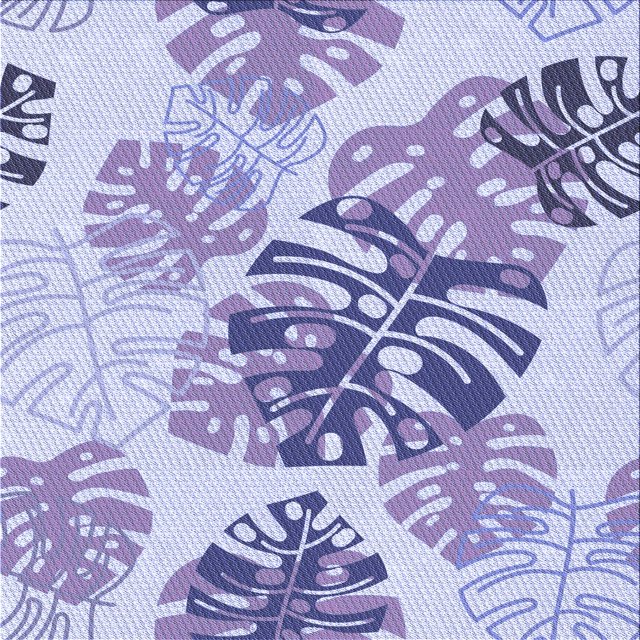 Ahgly Tapis d'Intérieur Lavable en Machine Carré Transitionnel Violet Clair, 7 Pieds Carré