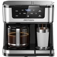 thumbnail image 1 of AIRMSEN 12-Cup Drip Coffee Maker with K Cup Combo, Programmable Coffee Machine with 1-4 Cup Setting, Single Serve or Coffee Pot, Auto Shut-off, Spill-Free Spout, 1 of 9