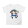 thumbnail image 1 of TZEWGL Tees For Child Cartoon Printed Round Neck Short Petal Sleeved Clothing For Infnants size 10-11T, 1 of 4