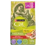 Cat Chow Naturals Poulet & Saumon sec Cat Produits alimentaires 1.4kg