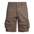thumbnail image 2 of LSLJS Mens Fashion Sports Multi-Pockets Casual Summer Solid Zipper Short Pants, Mens Shorts Summer Clothes, 2 of 5