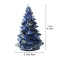 thumbnail image 3 of Arbre de Noël en Résine Décoration Mini Maison Ornements de Table de Noël, 3 of 6