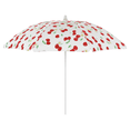 thumbnail image 4 of Mainstays 7 ft. Cherries and Daisies Octagonal Beach Umbrella, 4 of 8