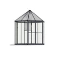 thumbnail image 1 of CANOPIA by PALRAM Oasis Hexagonal 8 ft. Greenhouse Kit - Grey, 1 of 8