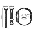 thumbnail image 2 of WIFKLSIIPG Bracelet de Montre en Silicone Sportif Respirant Résistant à la Transpiration et Confortable à Porter Compatible avec Smartwatch, 2 of 5