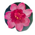 thumbnail image 2 of AMERTEER 1Pc Simulation Lotus Flower Mini Artificial Pond DIY Home Fish Tank Decoration Peach Red, 2 of 13