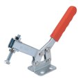 thumbnail image 4 of Hold Down Toggle Clamps, Manual Operation Toggle Clamps Woodworking Silver Red Color  for Electronic Equipment Installation for Welding, 4 of 7