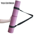 thumbnail image 3 of Yoga Mat Strap Adjustable Yoga Mat Strap Portable Yoga Mat Strap With Tighten Strap (Black), 3 of 6