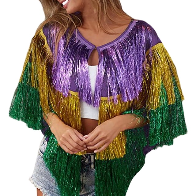 Veste Matelassée pour Femmes, Poncho à Armatures de Performance pour Femmes pour Carnaval et Fête
