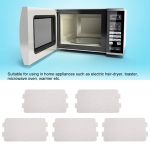 Microwave Oven  Part ，5PCS Microwave Oven Mica Plate Sheet Replacement Repairing Accessory For Electric Hair-dryer, Toaster, Microwave Oven, Warmer, Etc