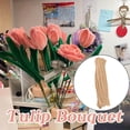 thumbnail image 4 of D 100Pcs Fluffy Pipe Cleaners Diy Craft Set For Arts Decorations Candy Color Twistable Wires Handmade Flower Materials Design D Plastic #KSzlt, 4 of 5