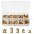 thumbnail image 1 of MasteelfCA 500Pcs Threaded Inserts Screw Nut for Wood Cabinet Drawer Furniture Connecting, 1 of 8