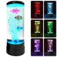 thumbnail image 1 of PENGXIANG Kit de Lampe Poisson à DEL Changeant Multicolore pour Aquarium, Veilleuse Décorative, Lampe de Table à Bulles de Poisson Simulé, Décoration de Bureau pour Maison, Bureau, Chambre, Salon, 1 of 10