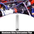 thumbnail image 2 of Unique Bargains 2pcs 1.25' OD 6' Length Universal Car Aluminum Alloy Intercooler Pipe Straight Air Intake Tube, 2 of 6