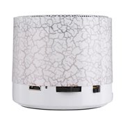 Bdday Portable Mini Wireless Stereo LED Light Bluetooth Speaker Card For Smartphone