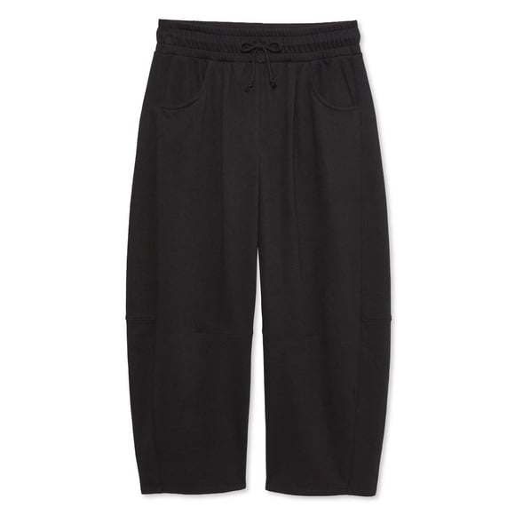 No Boundaries Women's Barrel Leg Sweatpant
