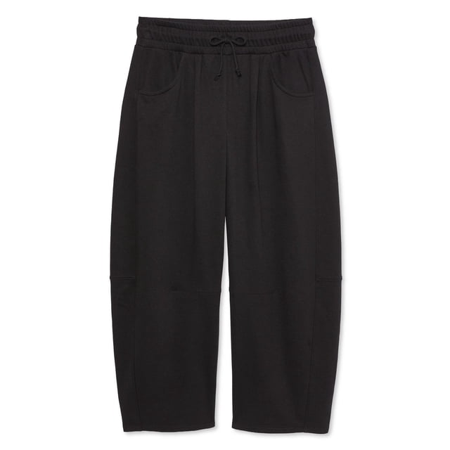 No Boundaries Women's Barrel Leg Sweatpant