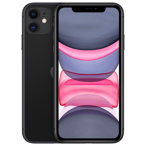 Refurbished (Fair) - Apple iPhone 11 64GB - Black - Unlocked