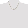 thumbnail image 2 of 10k Yellow Gold 1.5mm Franco Chain Necklace Pendant Charm, 2 of 9