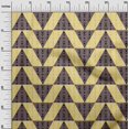 thumbnail image 2 of oneOone Cotton Silk Fabric Stripe|Diamond & Triangle Geometric Printed Craft Fabric BTY 42 Inch Wide, 2 of 4