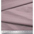 thumbnail image 2 of Soimoi Black Moss Georgette Fabric Triangle Geometric Printed Fabric 1 Yard 42 Inch Wide, 2 of 3