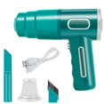 thumbnail image 2 of YOPTOP Cordless Mini Car Vacuum Cleaner 5000Pa Strong Suction Handheld Vacuum Cleaner Small Hand Air Duster Rechargeable Car Vacuum Cleaning Tool Portable for Car Home Interior Cleaning,Green, 2 of 10