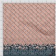 thumbnail image 2 of oneOone Tissu Georgette Viscose Triangle Géométrique Imprimés au Mètre 42 Pouces de Large, 2 of 5