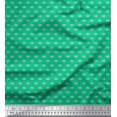 thumbnail image 1 of Soimoi Toile de Soie Flèche Petit Tissu Imprimé 1 Yard 42 Inch Wide, 1 of 3