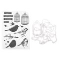 thumbnail image 1 of TPR Transparent Seal, High-quality TPR Material Clear  Multiple Uses Unique Design IY Scrapbook Card Making Supplies  For DIY Album Decoration, 1 of 8