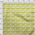 thumbnail image 3 of oneOone Cotton Flex Lime Green Fabric Asian Wave Sewing Craft Projects Fabric Prints By Yard 40 Inch Wide, 3 of 4