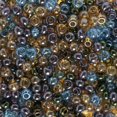 thumbnail image 1 of CHOK Perle John Perles de Rocaille en Verre Tchèque 6/0 (23 g) Mélange de Récolte de Café Perle pour Fabrication de Bijoux, 1 of 2