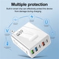 thumbnail image 4 of Mobile Phone Charger 5V3.1A PD+3USB Multi-port Travel Charger US Standard Charger Adapter, 4 of 5