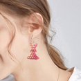 thumbnail image 2 of Hearth & Gear Easter Earrings Cartoon Cute Rabbit Acrylic Sheet Double Printing Earrings Women's Earrings Valentines Day Earrings for Women Ear Ringing Jewelry for Women Jewelry Raffia Earrings, 2 of 6