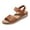Brown, variant on Willtoo Summer 2026 Dressy Comfortable Orthopedic Walking Sandals with Arch Support Wedge Sandals Soft Beach Sandals for Women